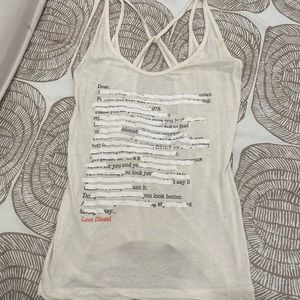 Graphic Cut Out Tank